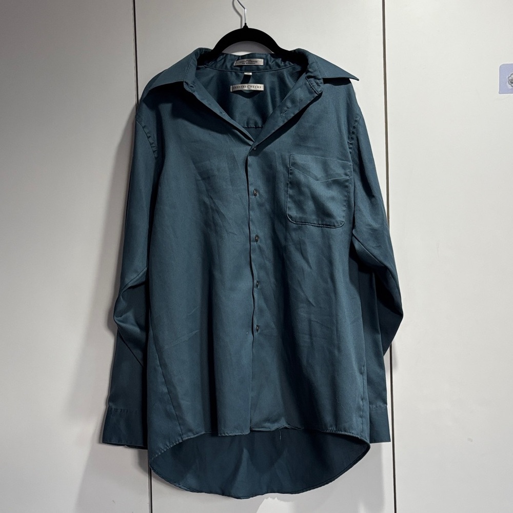 Geoffrey Beene‎ Deep Blue Casual Shirt